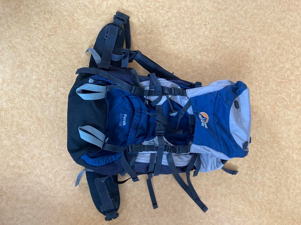Lowe Alpine Ferak 65+15 Trekkingrugzak - Ideaal voor lange t, Ophalen of Verzenden, Gebruikt, Rugzak