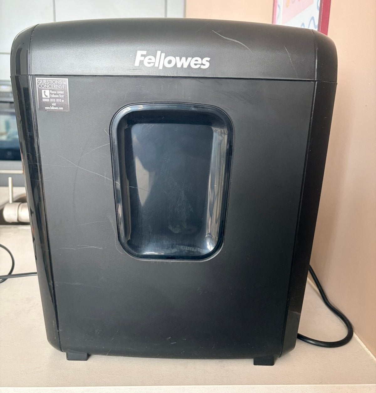 Fellowes 6M papiervernietiger, Ophalen of Verzenden, Zo goed als nieuw