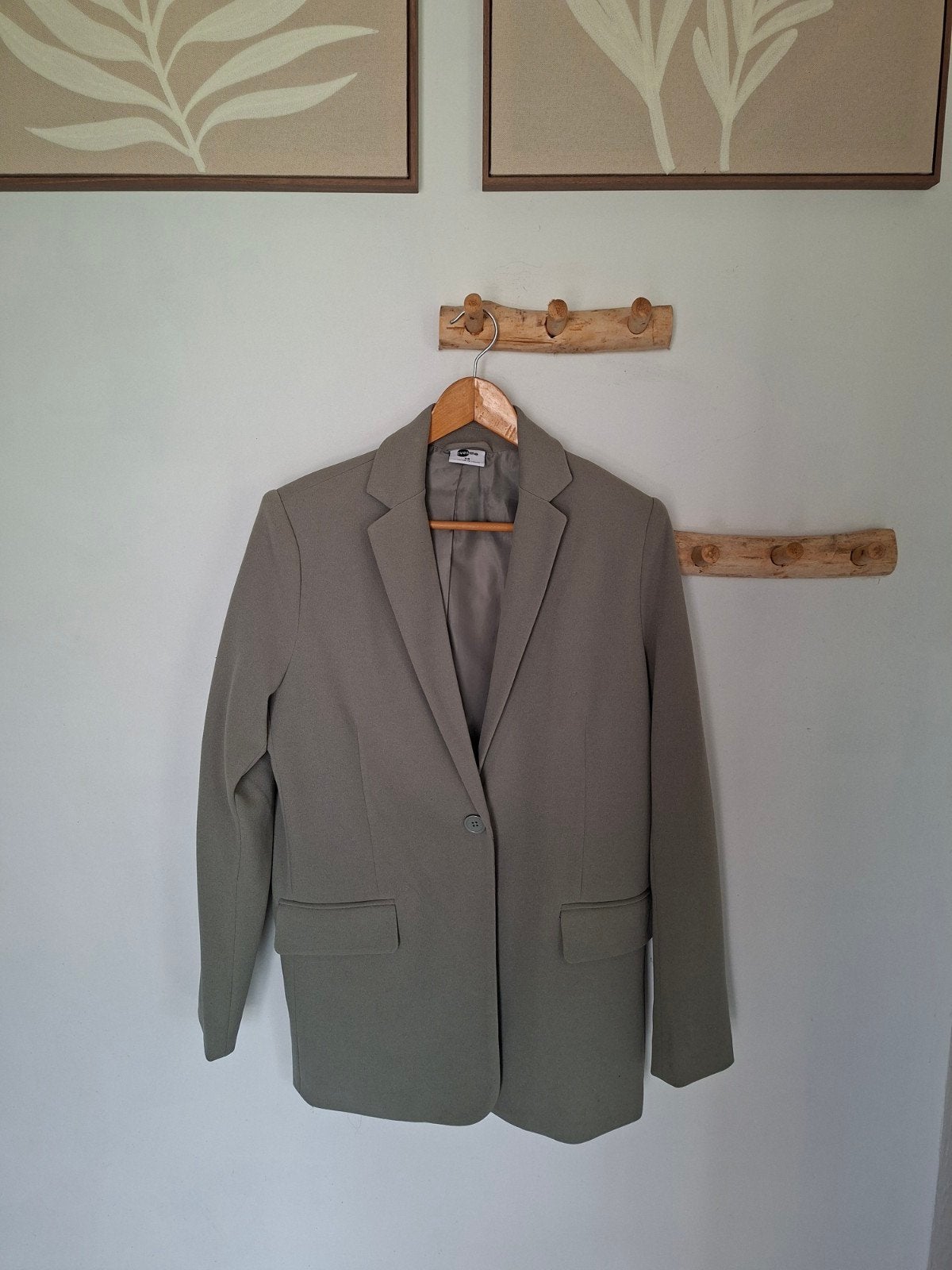 Groene blazer maat M, Ophalen of Verzenden, Zo goed als nieuw, Groen
