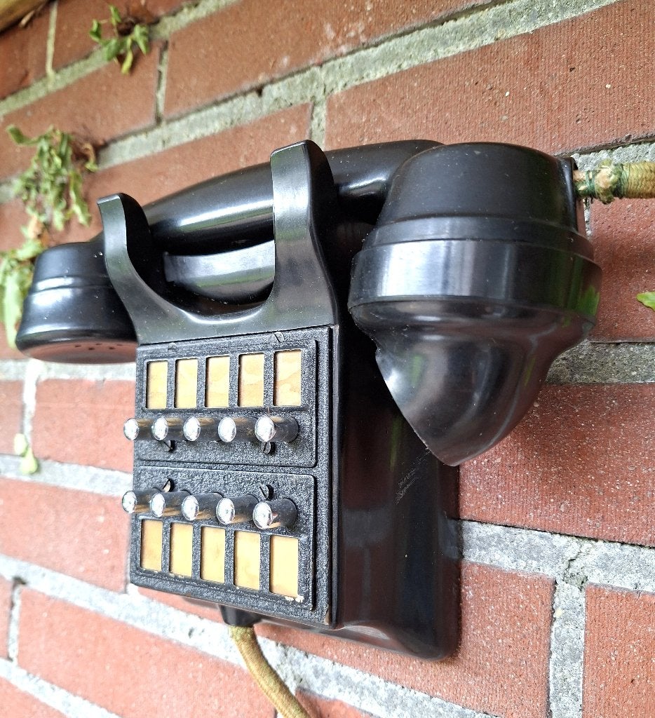 Bakelieten ATM telefoon -intercommunicatie of centraal doel, Ophalen of Verzenden, Gebruikt, Bakeliet
