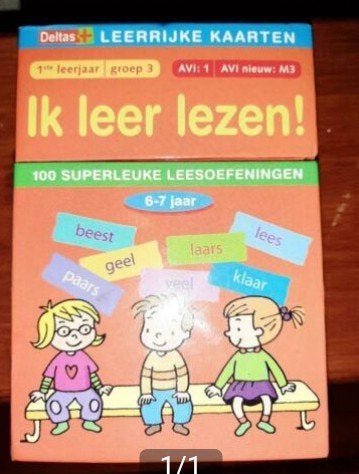 Leerzaam kinder spel nieuw ik leer lezen, Een of twee spelers, Ophalen of Verzenden, Nieuw