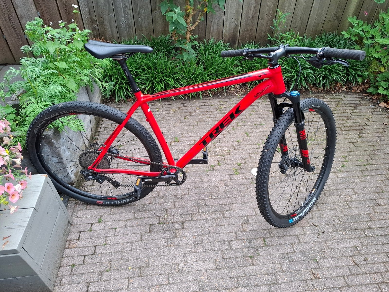 Trek Mountainbike - Rood, 21.5 inch frame, 53 tot 57 cm, Ophalen of Verzenden, Zo goed als nieuw, Trek