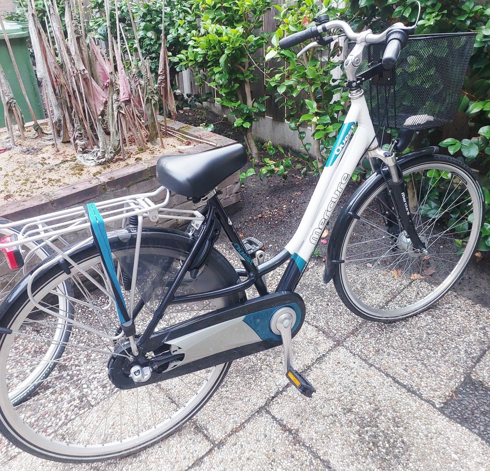 Mercurio damesfiets met mand en bagagedrager, Overige merken, Velgrem, Ophalen of Verzenden, 50 tot 53 cm
