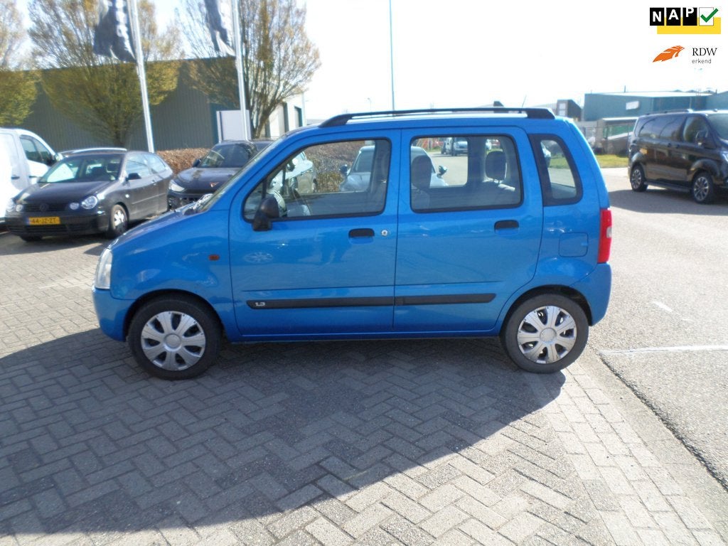 Suzuki Wagon R+ 1.3 GL, Auto's, Voorwielaandrijving, Gebruikt, 31 €/maand, 4 cilinders