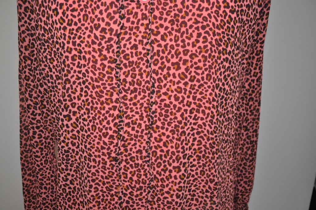 AD44 Sensi Wear Mooi Shirt Roze Okker Zwart maat L XL, Zwart, Zo goed als nieuw, Shirt of Top, Sensi wear
