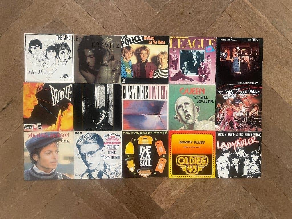 Partij 7 inch vinyl singles, Originele persing, 7 inch, Ophalen of Verzenden, Zo goed als nieuw