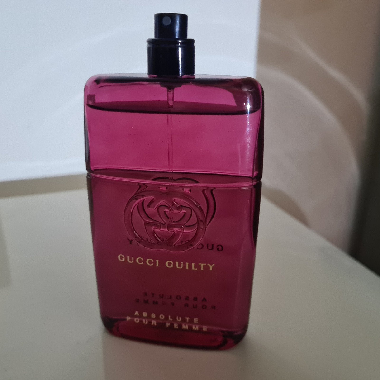 90 ml gucci guilty absolute pour femme eau de parfum 90 ml, Ophalen of Verzenden, Nieuw