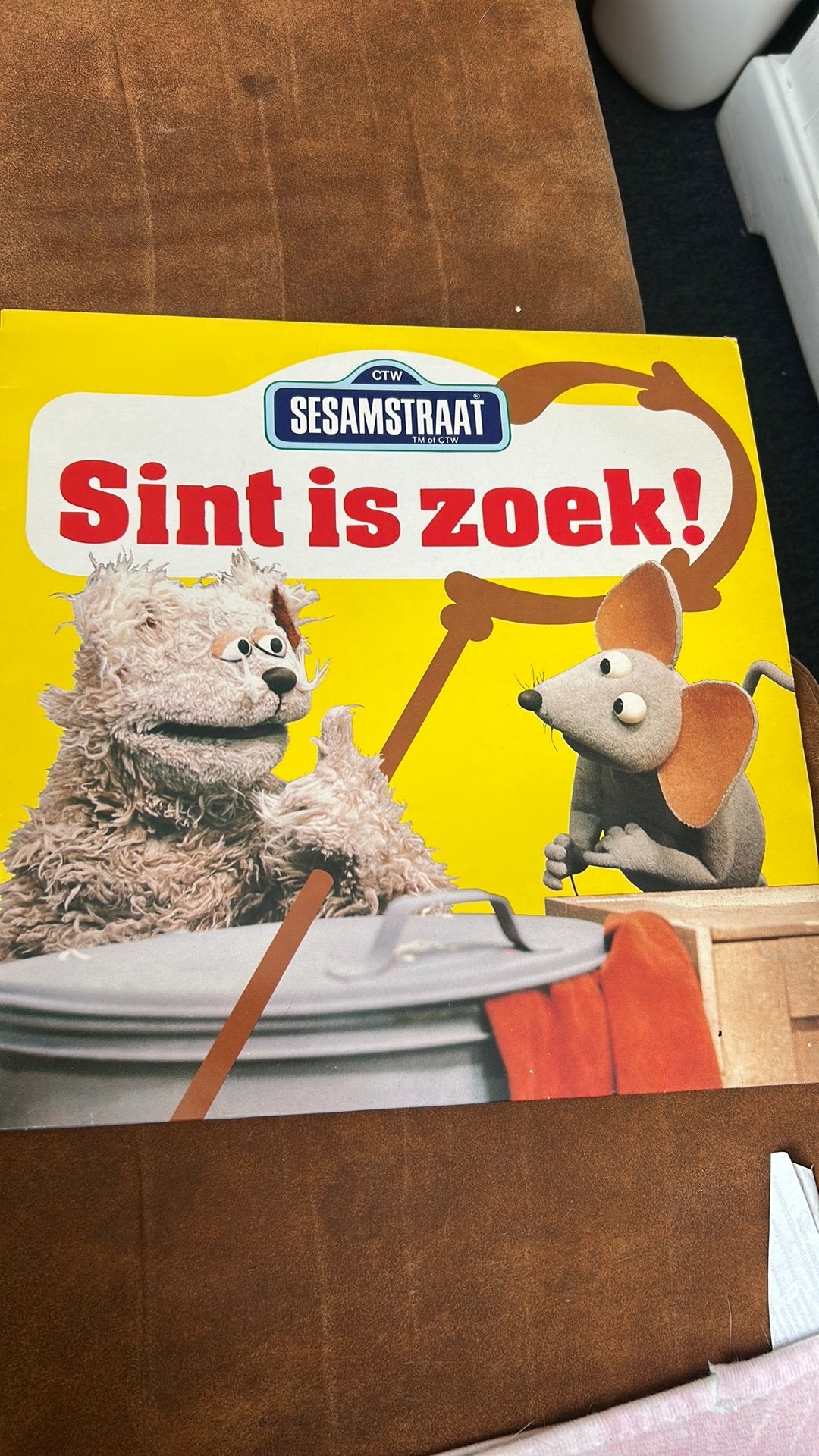 Sesamstraat - sint is zoek !, Ophalen of Verzenden, Zo goed als nieuw