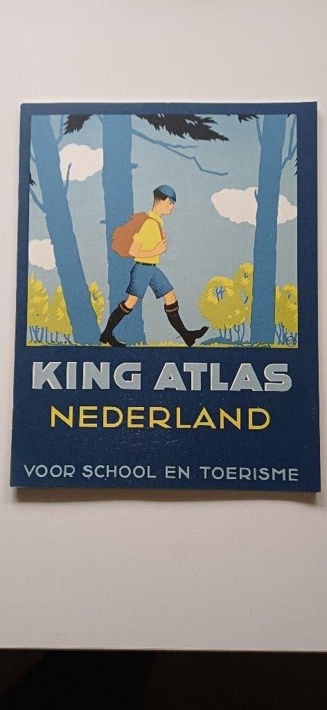 King Atlas Nederland 1977, Boeken, Ophalen of Verzenden, Zo goed als nieuw, 1800 tot 2000, Nederland