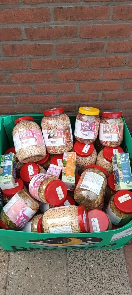 Voer enz voor de karper, Ophalen