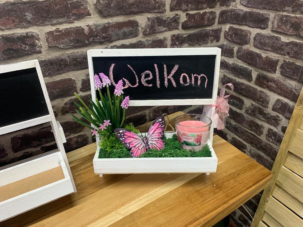 Kalkbord Elise, Ophalen, Nieuw, Hout