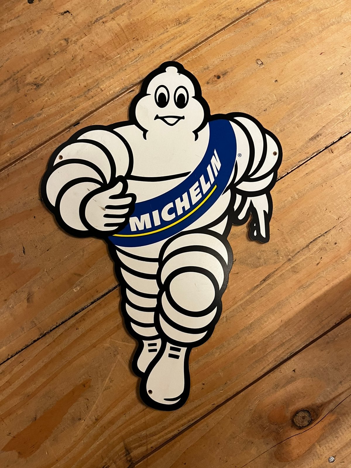 Michelin pop bordje, Ophalen, Zo goed als nieuw