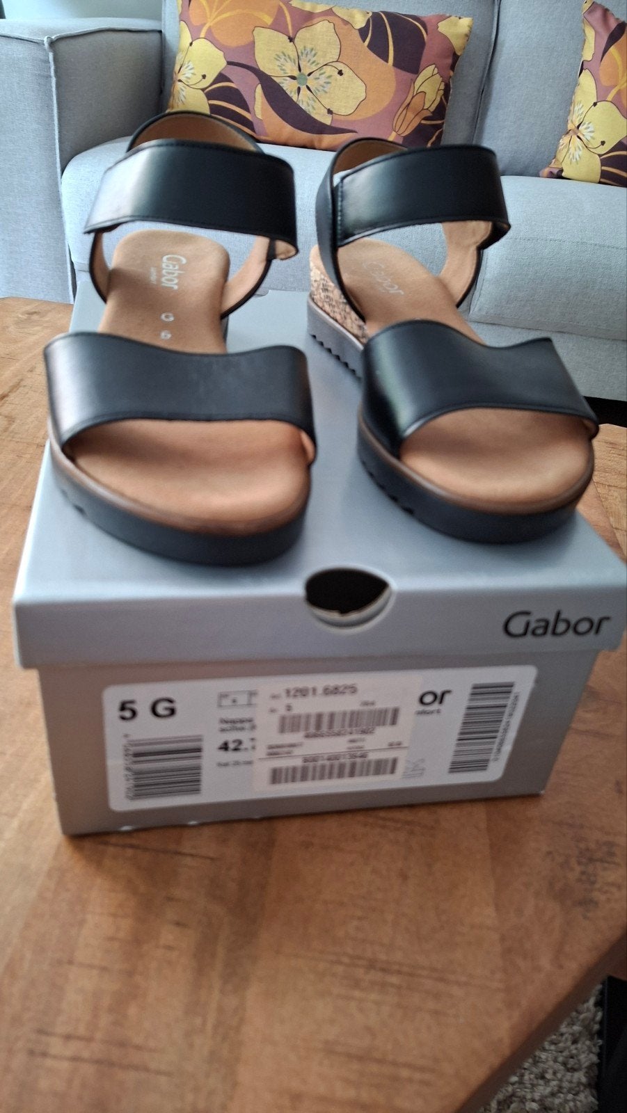 Gabor, Kleding | Dames, Schoenen, Zwart, Gabor, Nieuw, Sandalen of Muiltjes