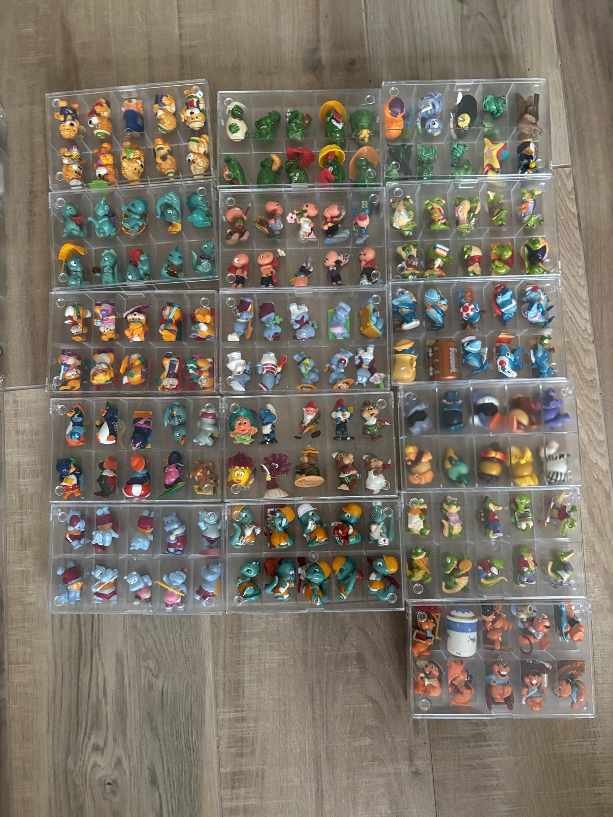 Grote collectie vintage speelfiguren: Smurfen, Disney, etc., Ophalen of Verzenden, Gebruikt