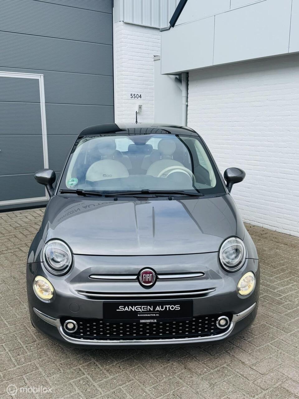 Fiat 500 0.9 Lounge Pano Clima 16 inch, Auto's, Voorwielaandrijving, Gebruikt, 905 kg, Bedrijf
