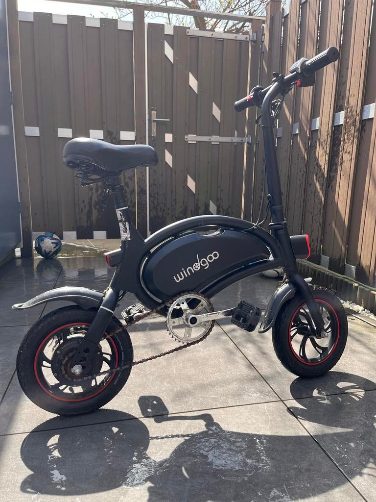 Windgoo B3 elektrische vouwfiets - Compact en handig, Fietsen en Brommers, Overige merken, Minder dan 30 km per accu, Gebruikt