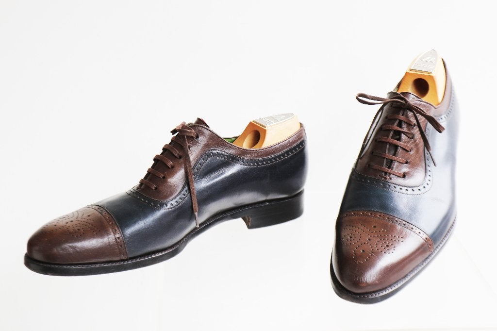 ZGAN Dieter Kuckelkorn two-tone en spanners maat 9.5 = 43.5, Overige kleuren, Ophalen of Verzenden, Zo goed als nieuw, Dieter Kuckelkorn