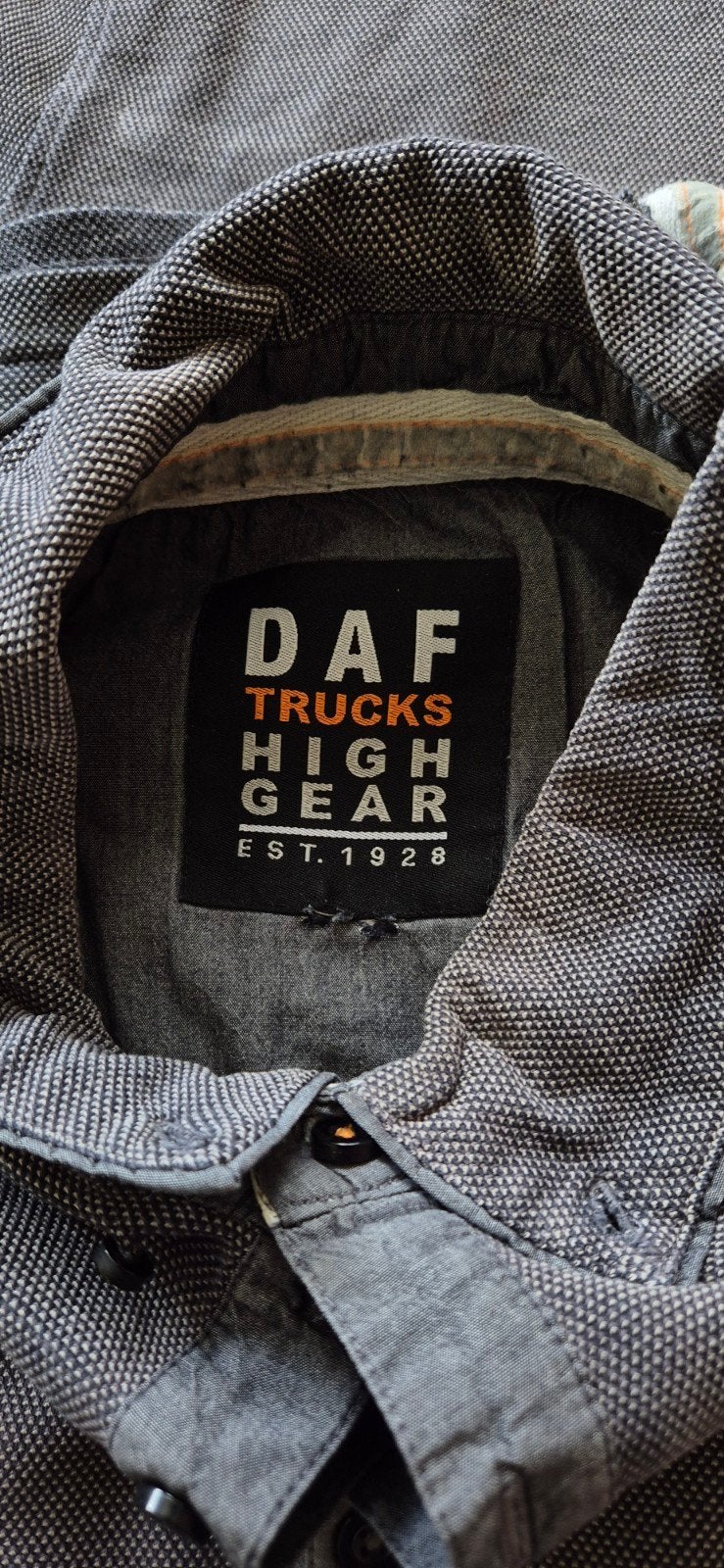 DAF Trucks High Gear Polo Shirts - Grijs XXL, Overige maten, Ophalen of Verzenden, Grijs, Gedragen