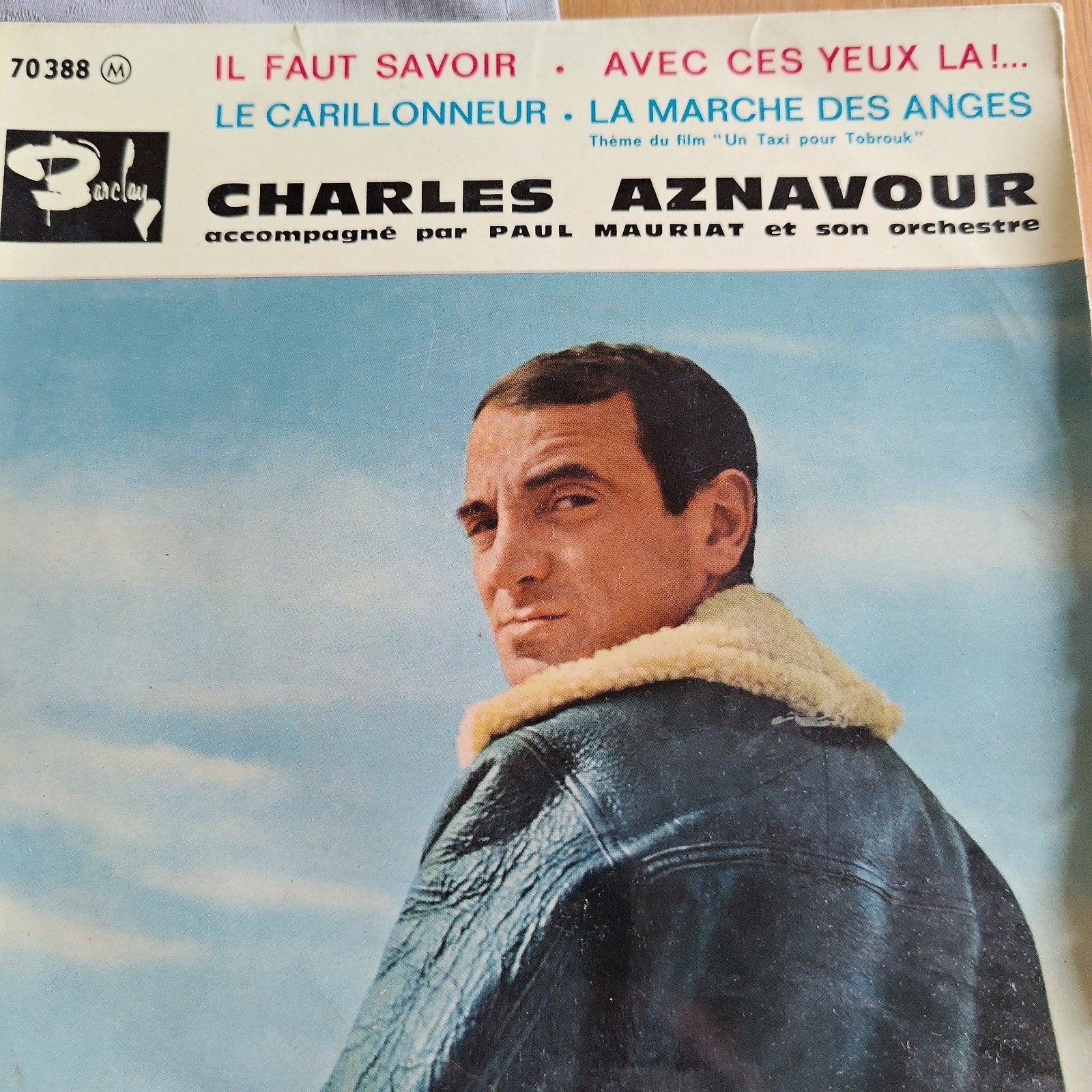Charles Aznavour - Il Faut Savoir EP (Barclay 70388), Ophalen of Verzenden, Gebruikt