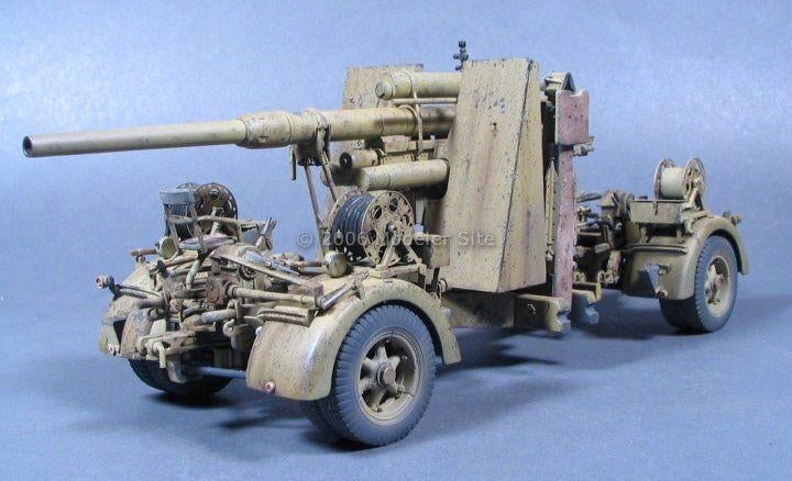 Dragon 1:35 88 mm Flak 36 w. artillery crew, Overige merken, 1:32 tot 1:50, Overige typen, Nieuw