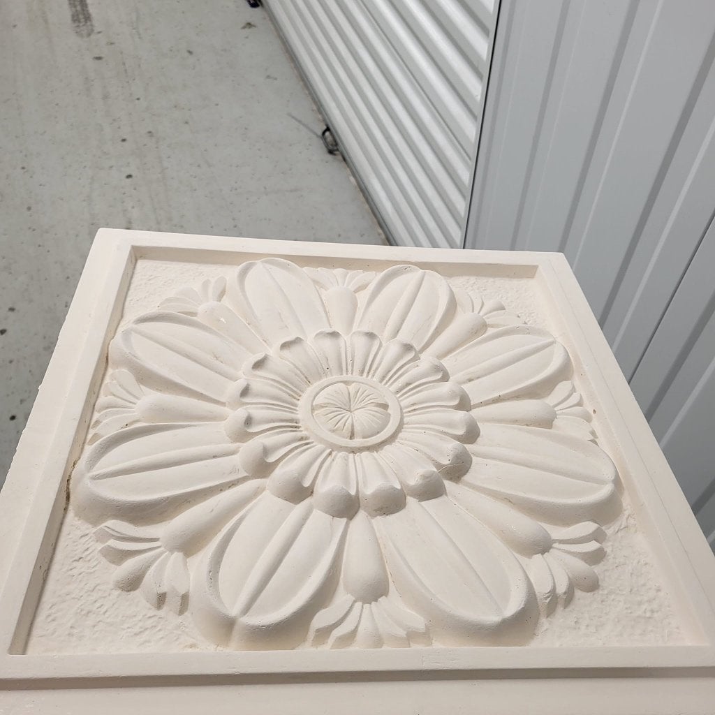 LUXE DEAL! Elegante 3D Gipsen Plafondplaten 42 x 42 cm, Boho, Ophalen of Verzenden, Natuurlijk materiaal, 42 cm