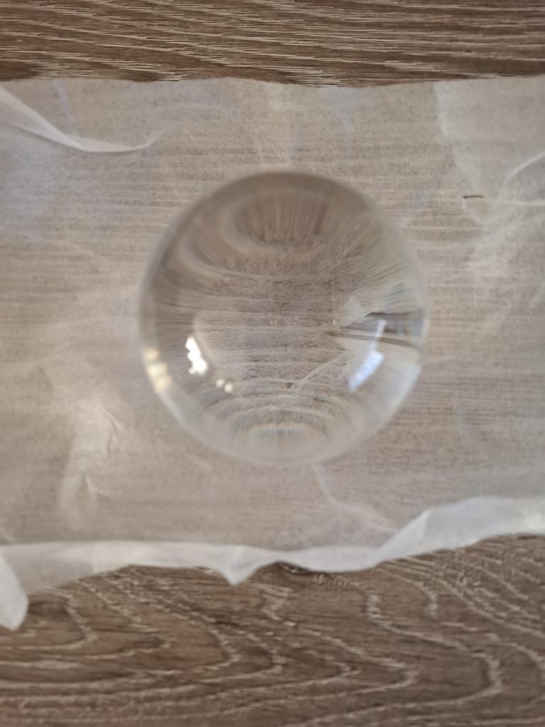 Lens bal fotografie glazen bol NIEUWSTAAT, Ophalen, Zo goed als nieuw, Overige typen