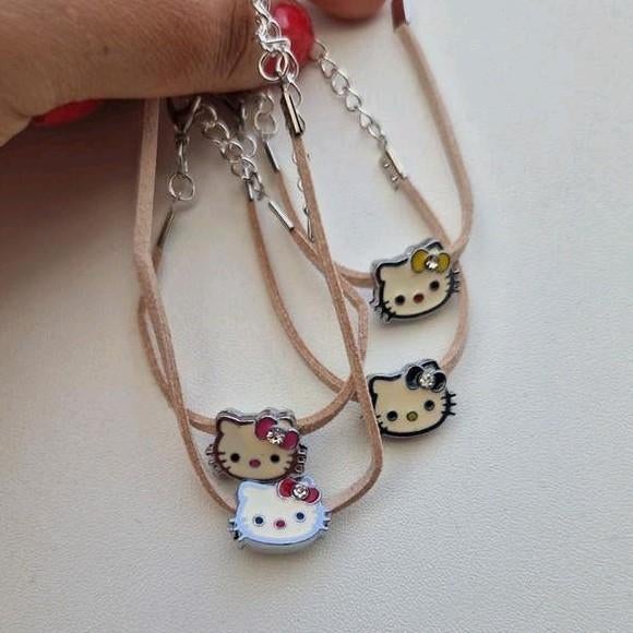 Hello kitty volwassen armbanden, Sieraden, Tassen en Uiterlijk, Ophalen of Verzenden, Nieuw, Overige kleuren, Armband