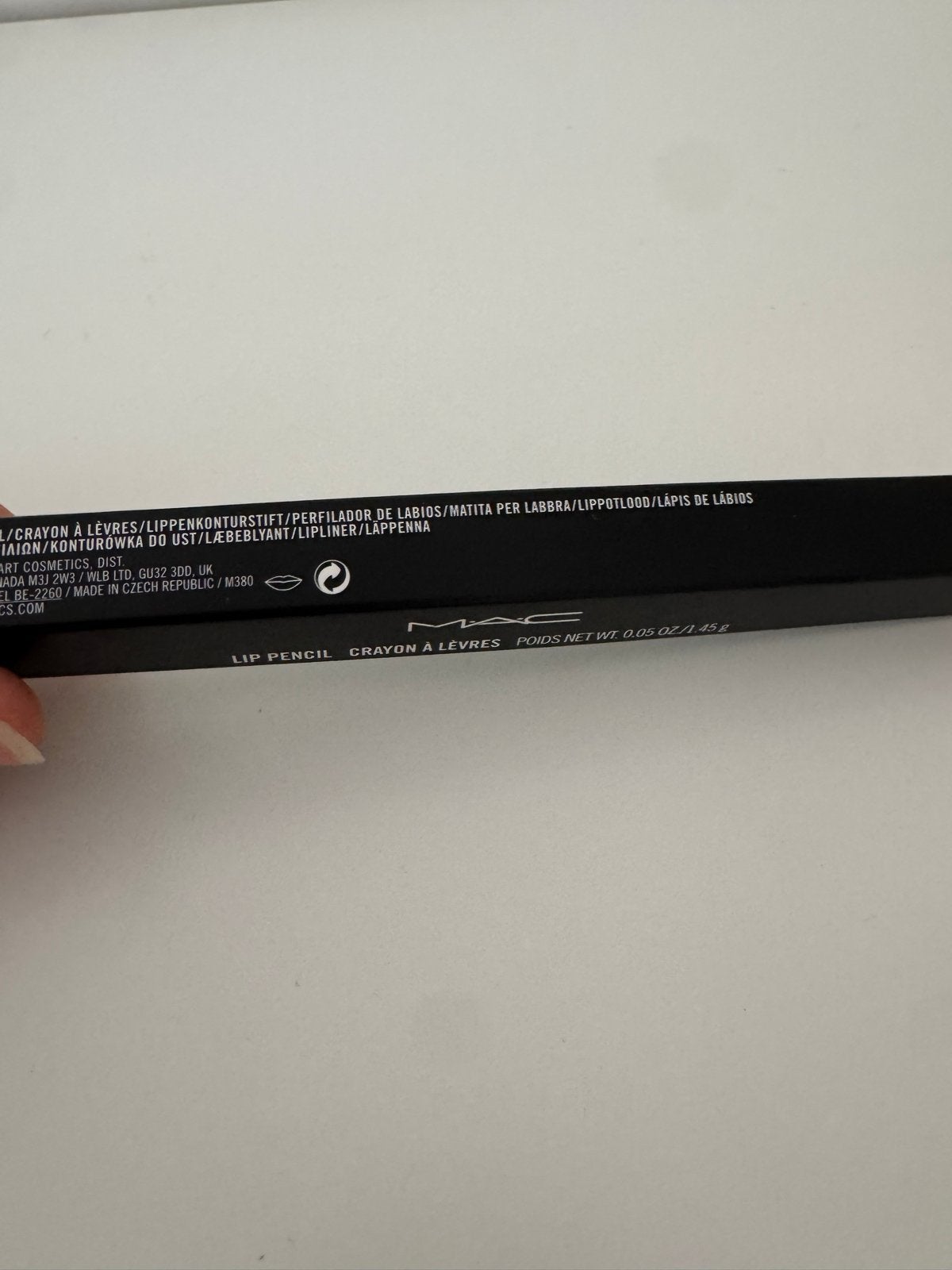 MAC Lip Pencil - Lipliner in de kleur whirl, Lippen, Nieuw, Ophalen of Verzenden, Make-up
