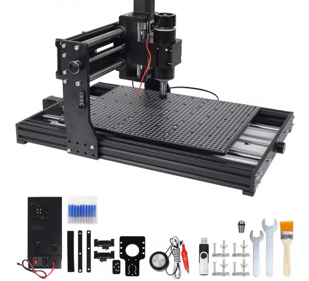 Desktop CNC-freesmachine - Compleet en Klaar voor Gebruik, Ophalen of Verzenden, Zo goed als nieuw, Elektrisch, Bovenfrees