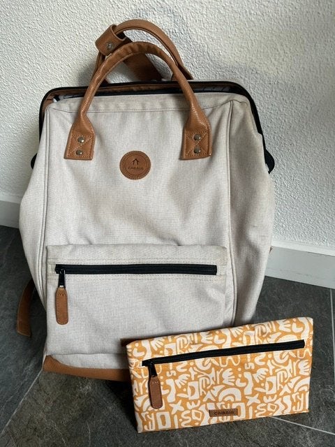 Cabaia Schooltas Rugzak 23/26 ltr incl laptopvak15 inch, 25 tot 40 cm, Ophalen of Verzenden, Zo goed als nieuw, Waterdicht