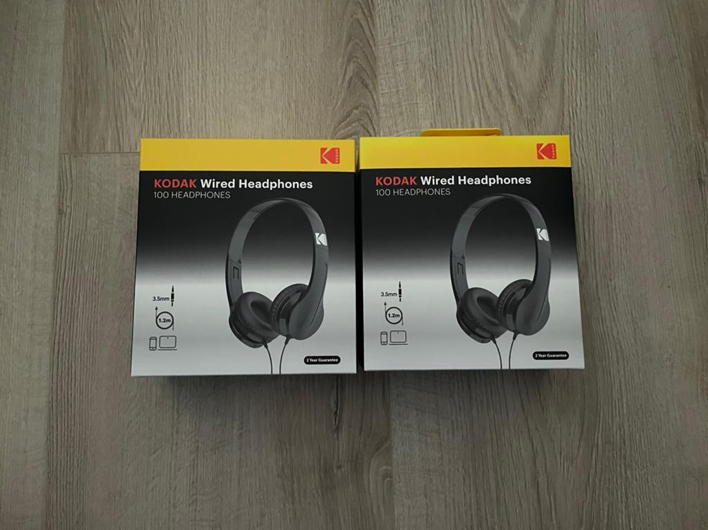 Kodak 100 Wired Headphones – Zo goed als nieuw, Ophalen of Verzenden, Zo goed als nieuw