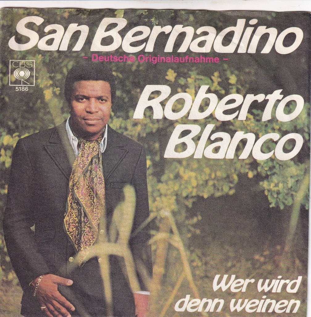s 1318  Roberto Blanco – San Bernadino, Fotohoes, Ophalen of Verzenden, Gebruikt, Overige genres