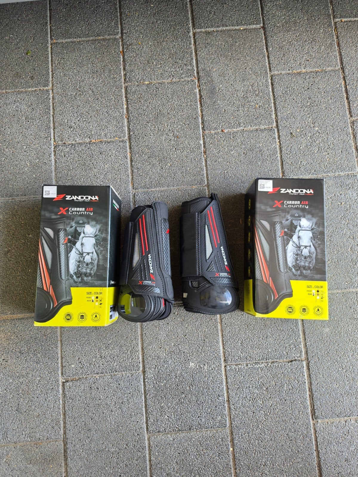 2x zandona achterkappen maat L, Overige merken, Nieuw, Ophalen of Verzenden, Ademend