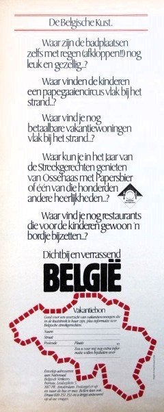 40+ vintage reclames reizen 37-96 toerism Belgie Tunesie, Ophalen of Verzenden, Gebruikt, Overige typen