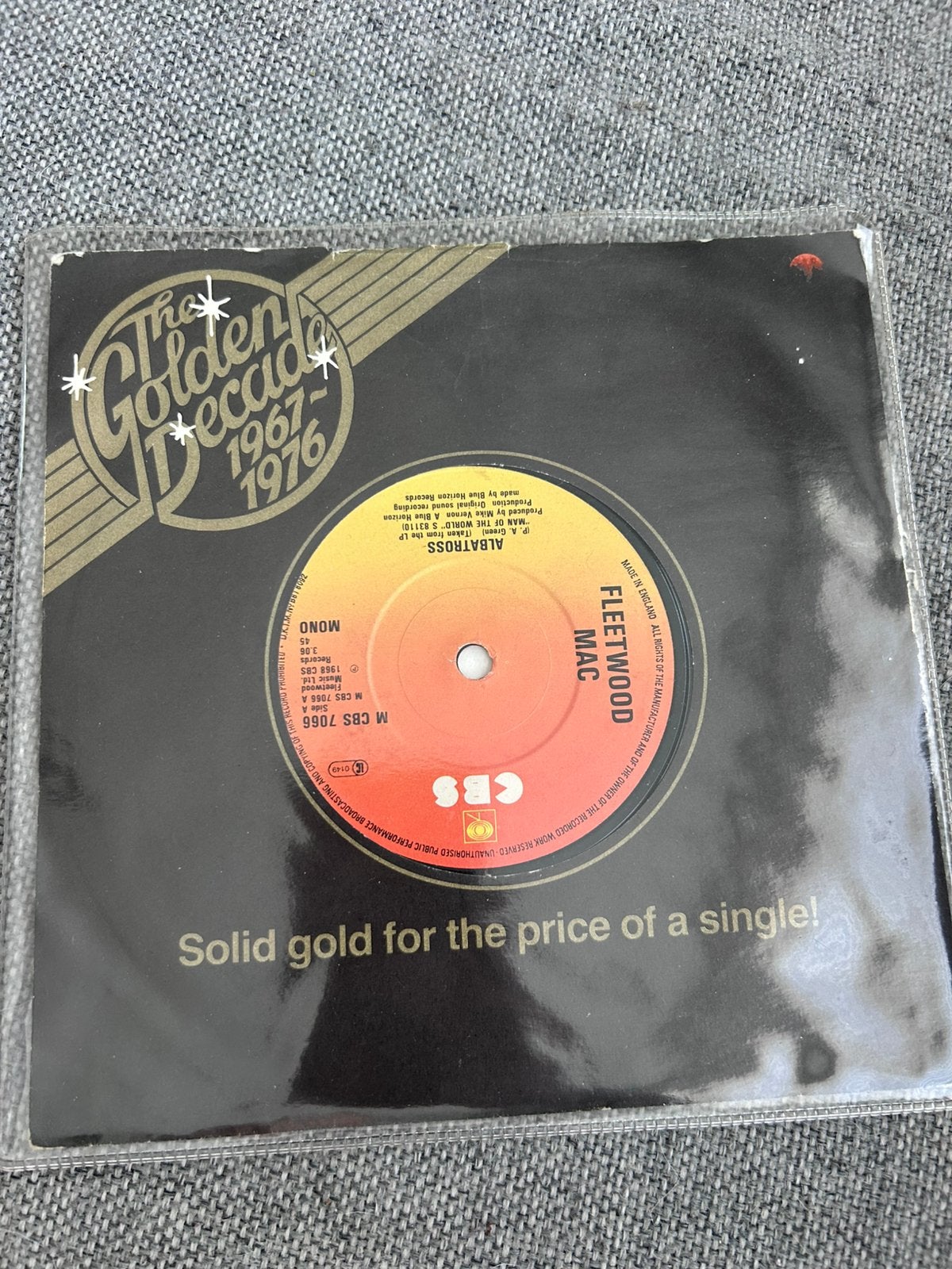 Fleetwood Mac Albatross / Need Your Love So Bad, 7 inch, Single, Ophalen of Verzenden, Zo goed als nieuw