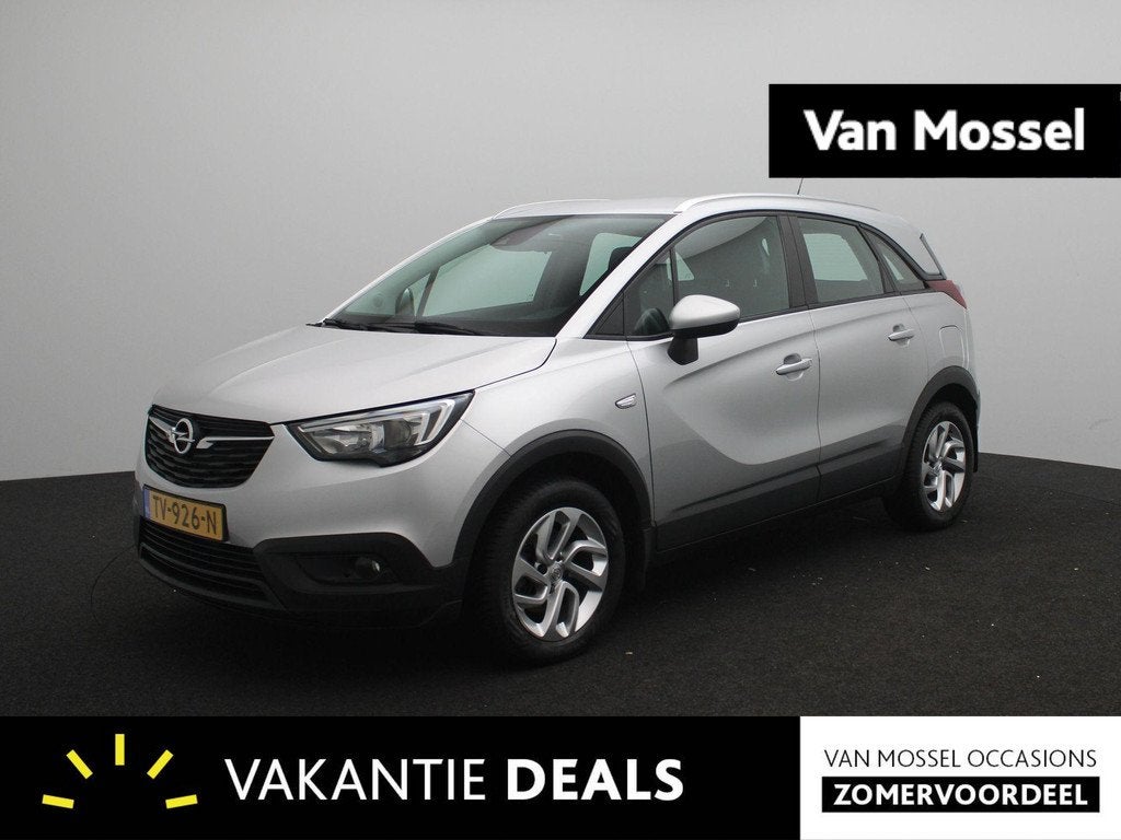 Opel Crossland X 1.2 Turbo Edition | Navi | Climate Control, Auto's, Voorwielaandrijving, 12 maanden, Gebruikt, 1199 cc