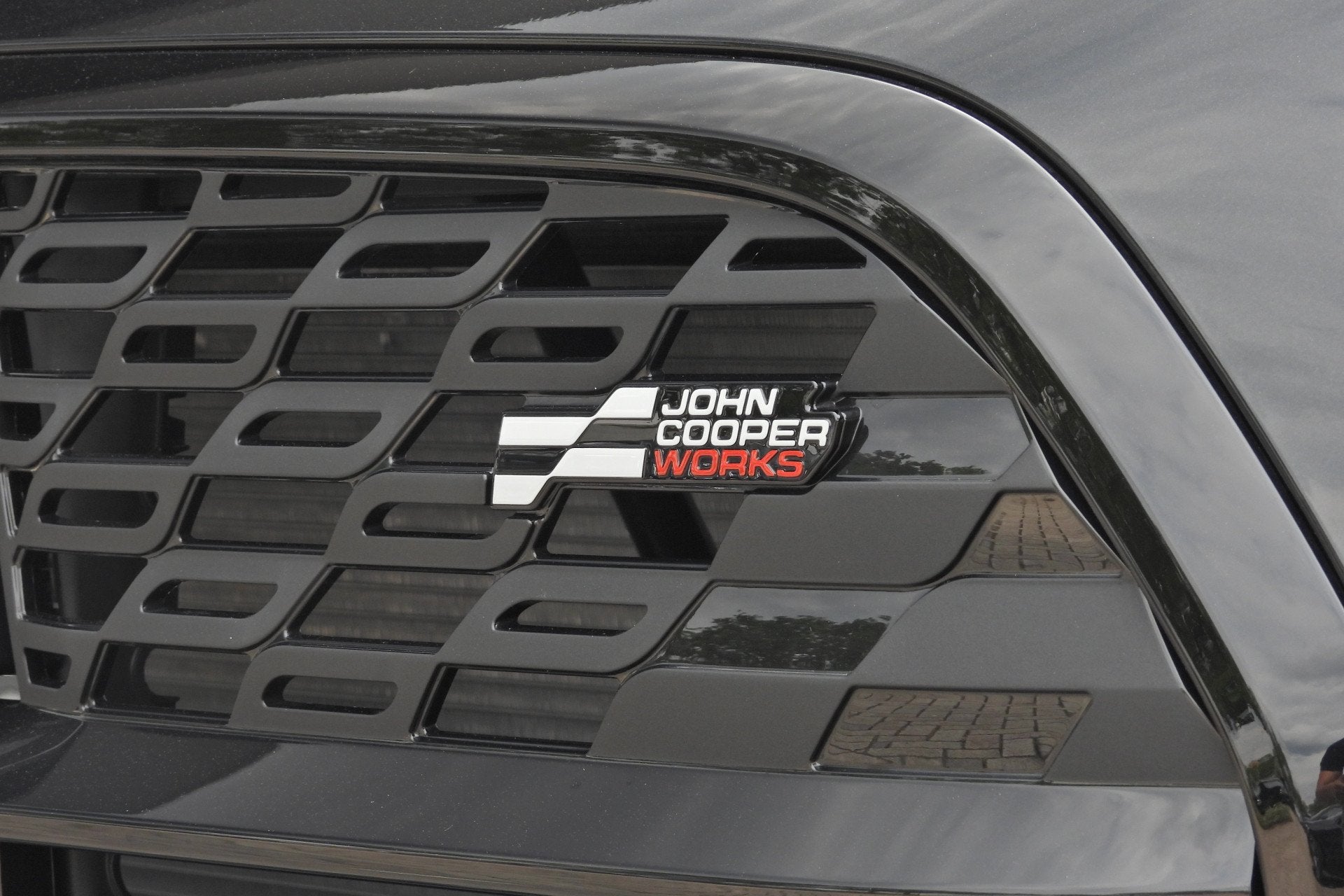 MINI Countryman C Automaat / John Cooper Works / Pakket M /, Zwart, Zwart, Leder, Bedrijf