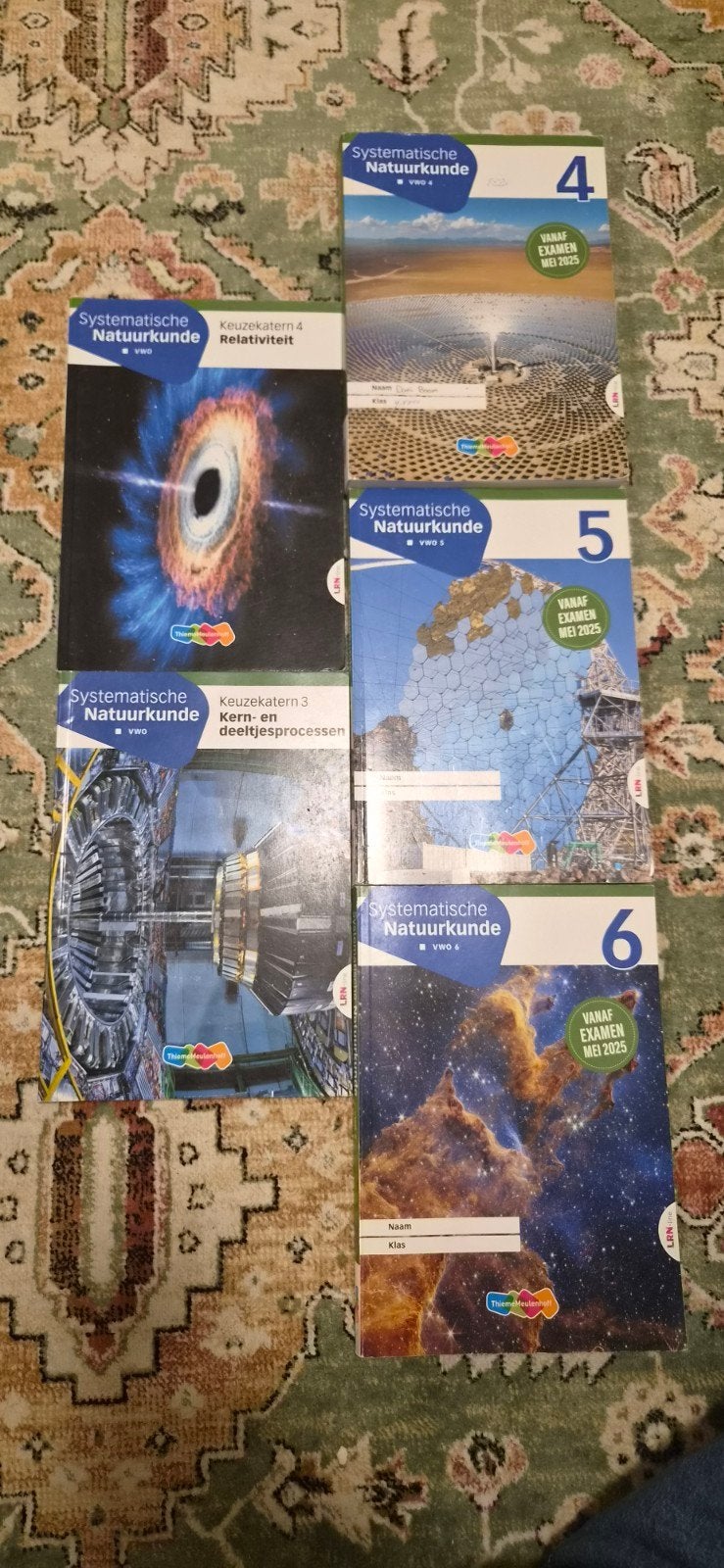 Natuurkunde VWO 4-6 Boeken incl. Keuzekatern 3 & 4, Boeken, Ophalen of Verzenden