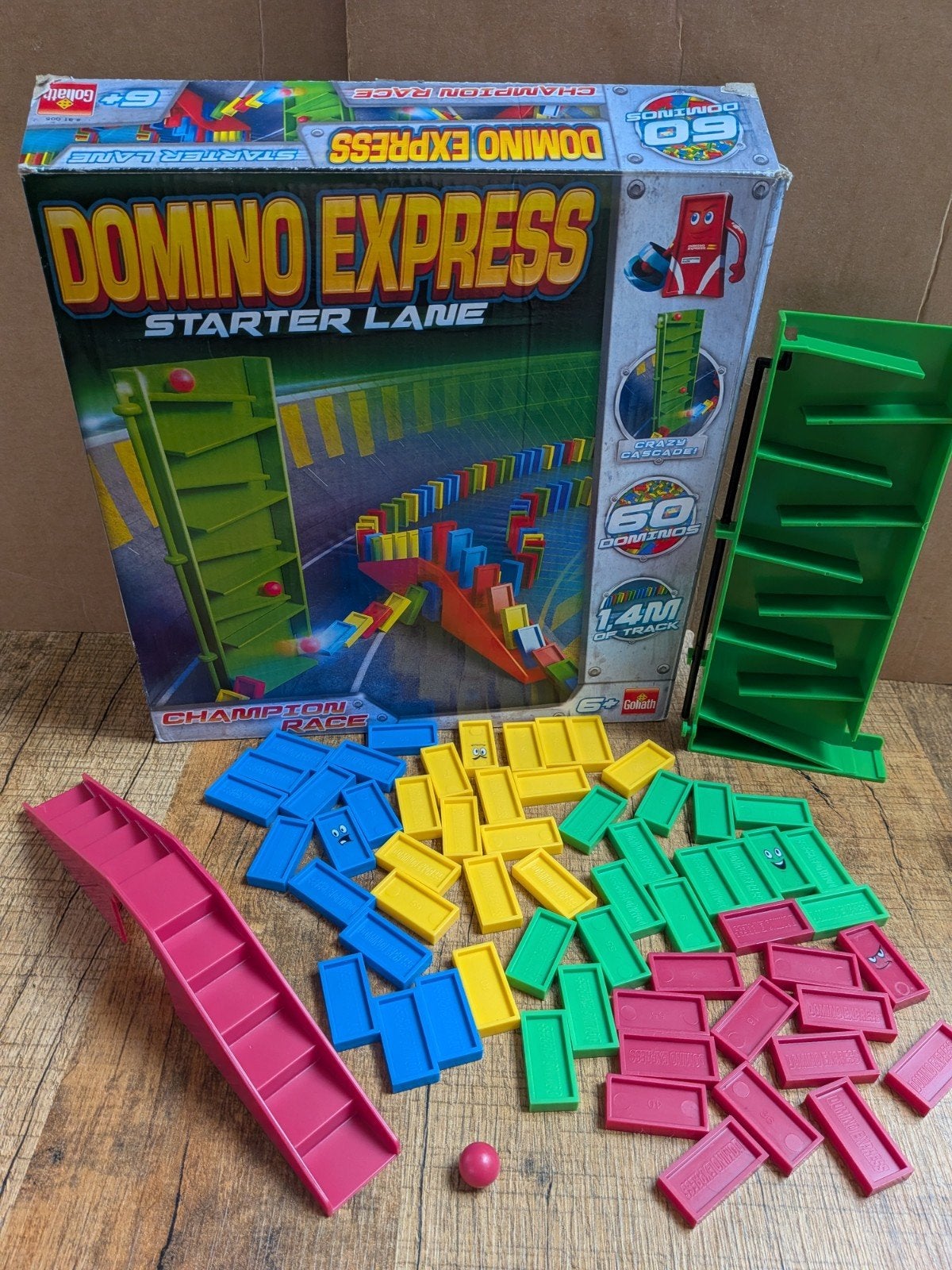 Domino Express Starter Lane Champion Race Goliath, Ophalen of Verzenden, Gebruikt, Jongen of Meisje