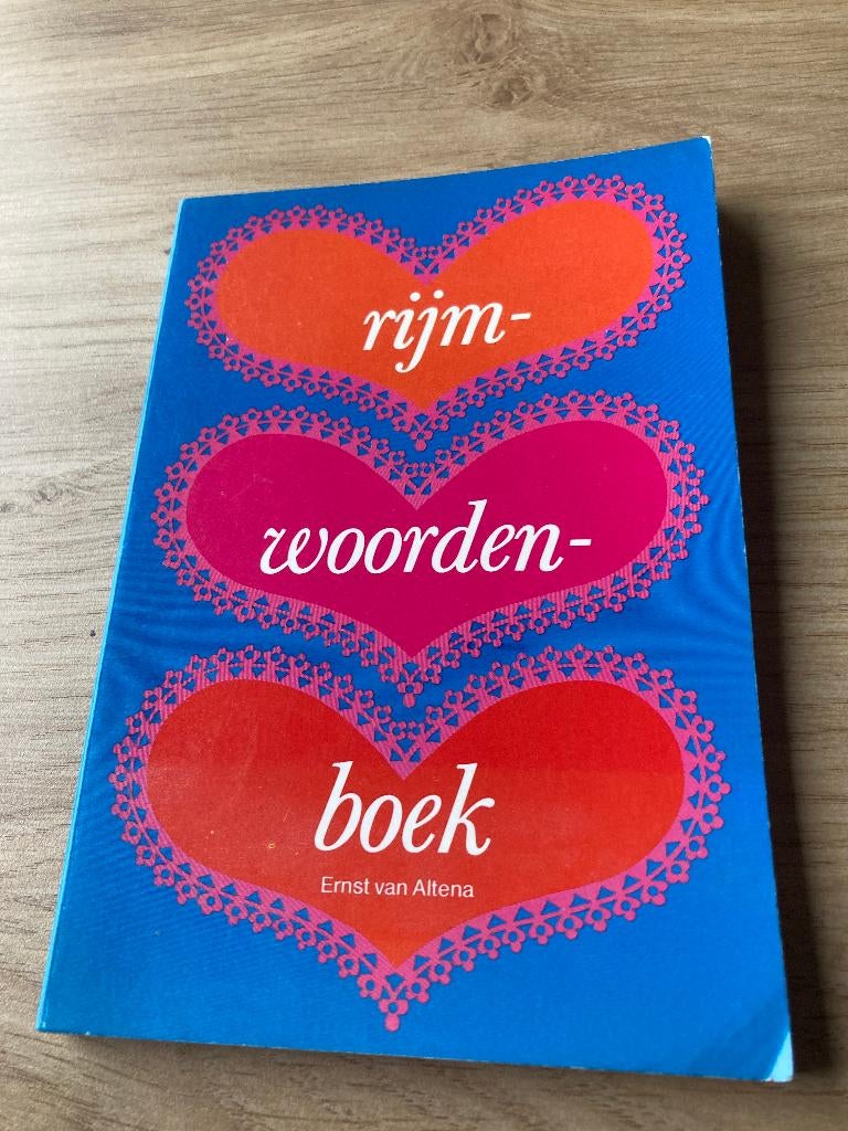 Boekje Ernst van Altena rijmwoordenboek, Boeken, Ophalen of Verzenden, Gelezen, Overige uitgevers