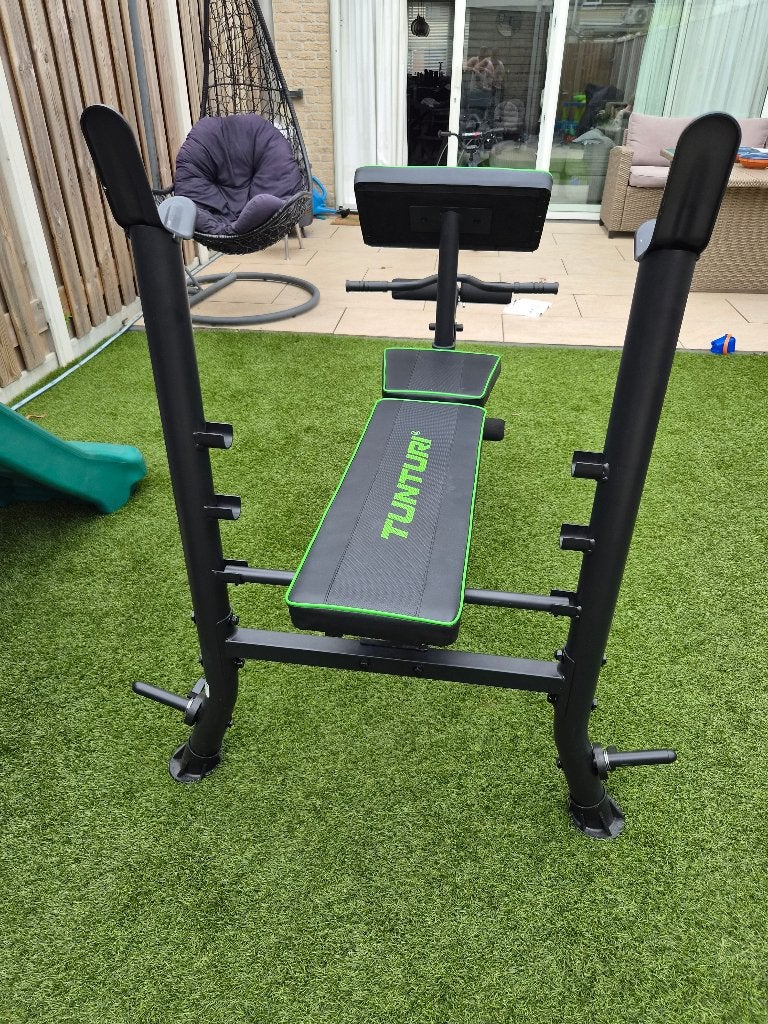Fitness Bank, Bankdrukken, Bench Press Bank, Sport Bank, Sport en Fitness, Fitnessapparatuur, Ophalen, Krachtstation, Zo goed als nieuw