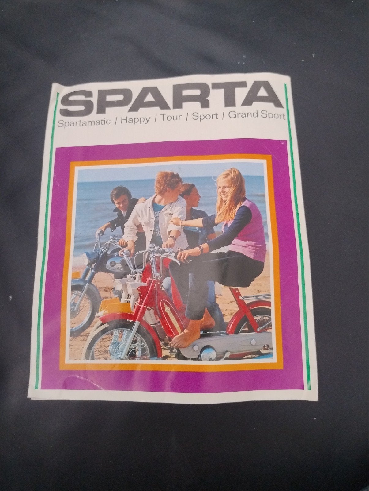 🔴 Sparta Brommer folder, Ophalen of Verzenden, Zo goed als nieuw