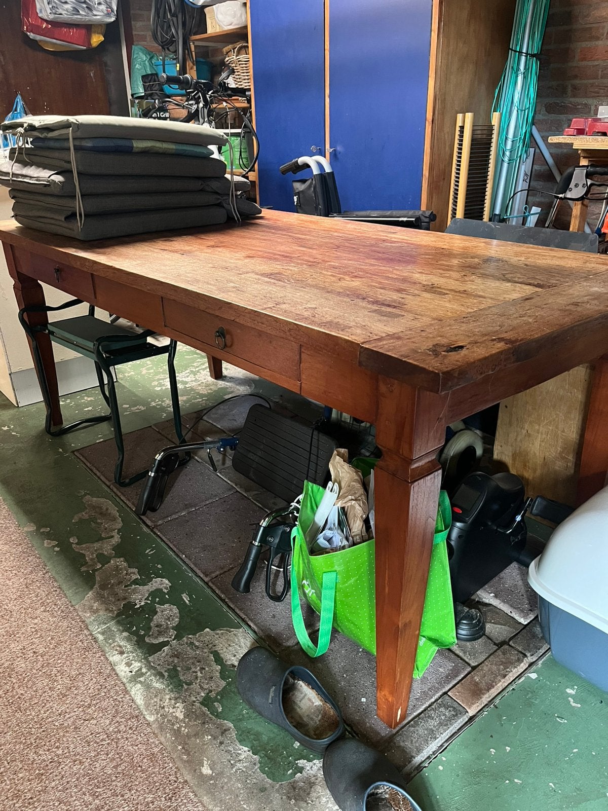 Eetkamertafel 1x2 meter, Ophalen