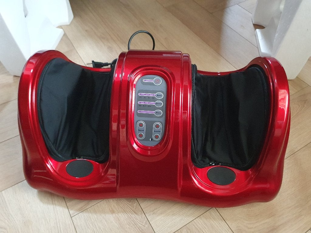 Voetmassage apparaat bloedsomloop • EMS massage • rood, Ophalen of Verzenden, Nieuw, Apparaat