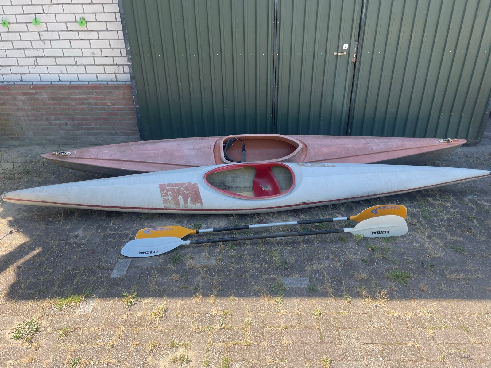 1 persoons kano en 1 persoons kayak, Ophalen, Gebruikt, 1-persoons