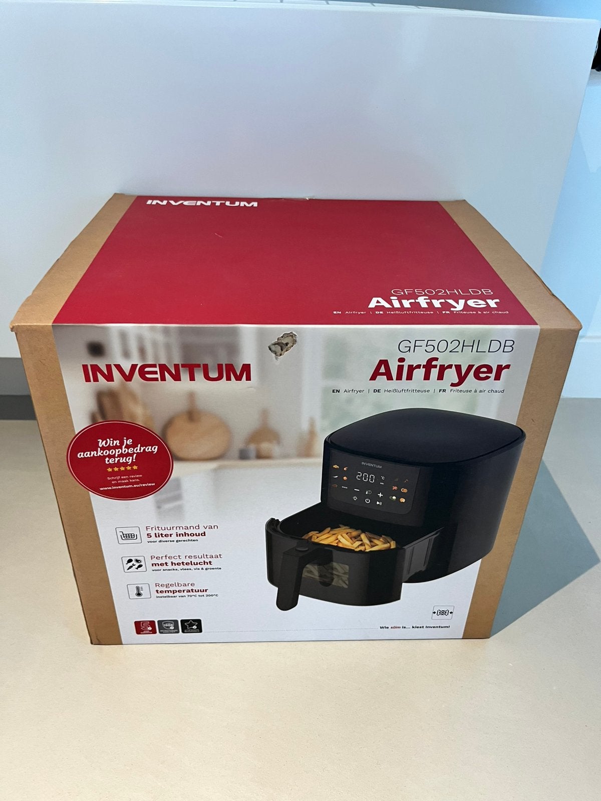 Nieuwe Inventum airfryer, Ophalen of Verzenden, Nieuw, Airfryer