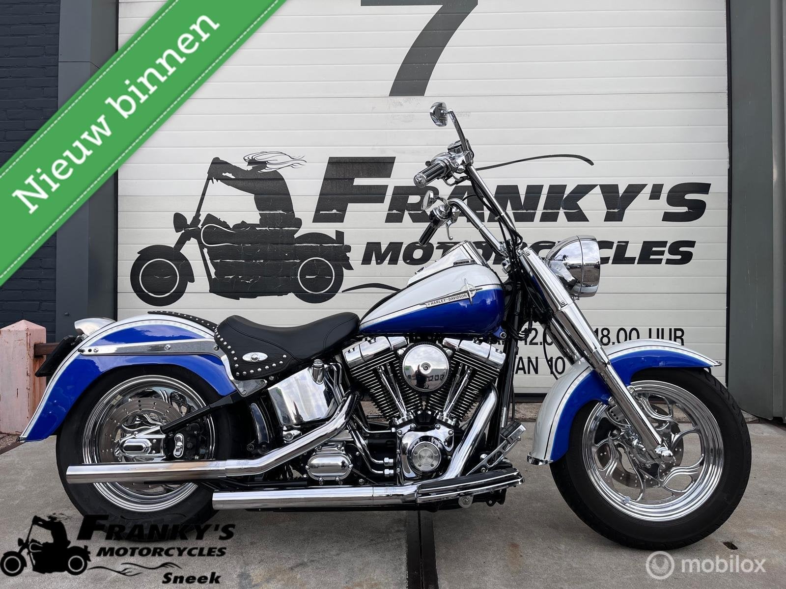 Harley Davidson 88 FLSTFI Softail Fat Boy, Motoren, Chopper, 1449 cc, Meer dan 35 kW