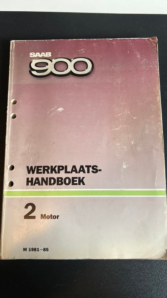 Saab 900 classic werkplaats handboek origineel., Ophalen of Verzenden