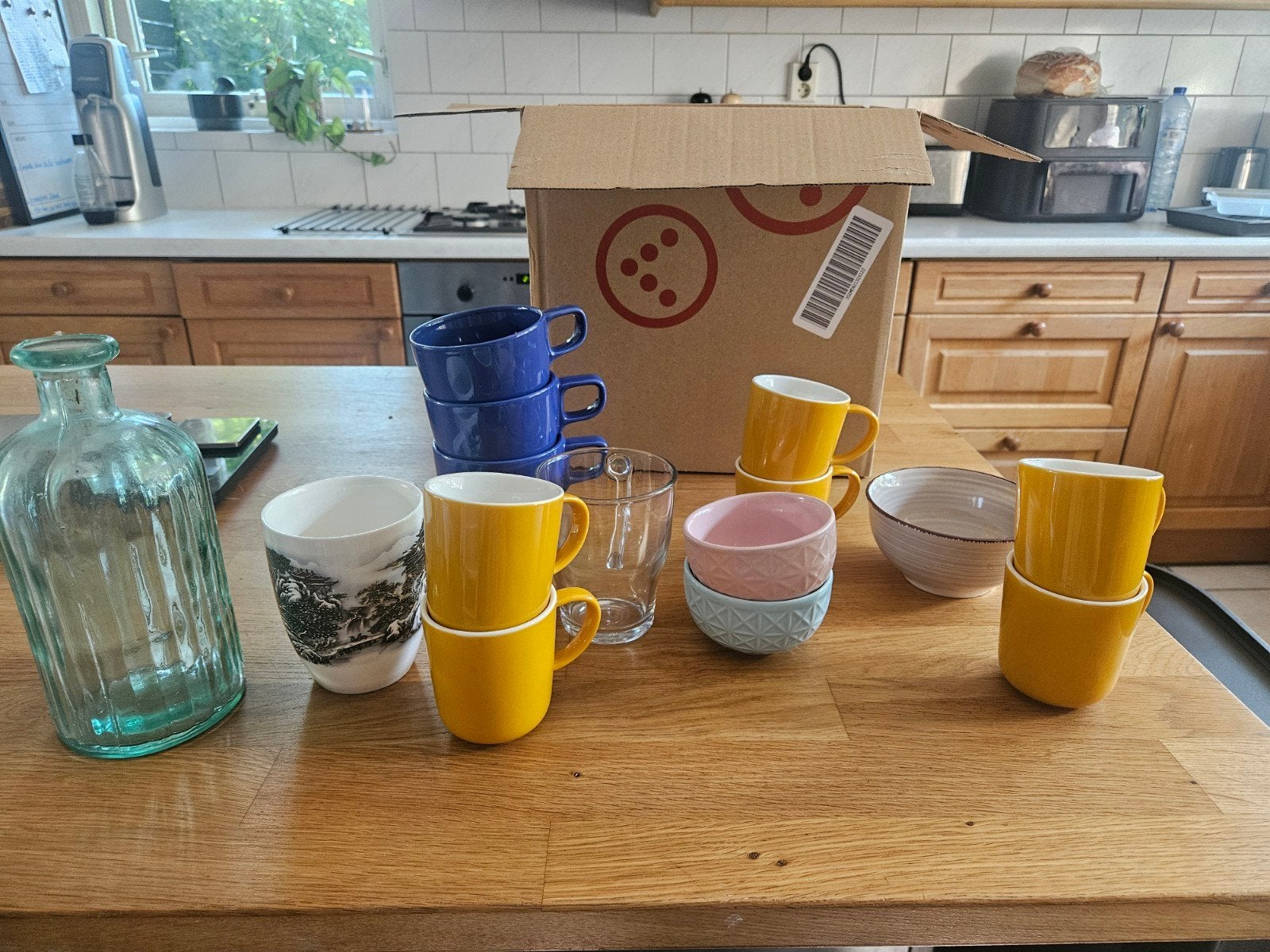 Cups, Ophalen, Zo goed als nieuw