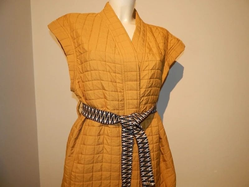 Studio Anneloes oker gele bodywarmer dun gevoerd S/M, Kleding | Dames, Bodywarmers, Studio Anneloes, Verzenden, Geel, Zo goed als nieuw